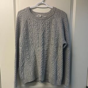White + Warren cable knit sweater